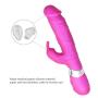 Female Males Toys Handheld Thrusting USB Charging Wireless Waterproof Vibratoir Skin Friendly Silicone 7 Kinds of Silent Vibrating Mode Masge Toys for Women Female Relieve Muscle Pain