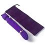 C-Lítoris V-?brátor Toys USB Rechargeable Silicone Waterproof Handheld Magic Wand -Dark Purple by Dwoon