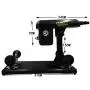 QJ Automatic Massage Tool Machine Gun with Different Attachments for Adult Silicone Couple Toys (Black)
