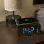 ModernHomeMaker Wireless Charging Radio Alarm Clock Wireless Speakers