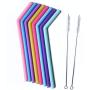 Love Coco Big Silicone Straws for 30 oz Tumbler | 10 Pieces | BPA-free and Reusable