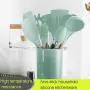 9-Piece Kitchenware Set Non-Stick Pan Silicone Spatula Kitchenware Home Kitchen Cooking Cooking Set, Kitchenware