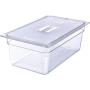 Carlisle 10203B07 StorPlus Full Size Polycarbonate Food Pan, 8" Deep, Clear