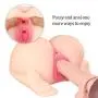 3D Realistic Artificial Toys for Male with 2 Entries Cup Soft Silicone, Lifelike Soft Silicone Dolls Mens Male Adult Toys, Best Gift Men Couples Silicone Underwear Toys,T-Shirt