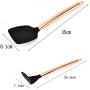 SKYyao Kitchen utensil set Silicone Kitchenware 11-piece set non-stick spatula spoon set silicone