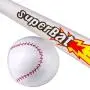 Neliblu Baseball Party Favors 24" Baseball Bat and 9" Ball Set 1 Dz of Each - Sports Decorations, Backyard BBQs, Summer Celebrations, Inflatable Toys for Kids and Adults