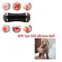 CS-PYY Men Deep Throat, Vǐbrating Orál Cup, Sucking Endless Pleasure, Adult Toys for Men 100% Safe Silicone for Man Self Pleasure for Men Enhancement Exercise