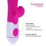 SBYDEH Electric Mini Personal 30 Patterns Handheld Massager Vibrating Silicone Powerful Massage Waterproof G Spotter Sex Toys Dildo for Back Neck Shoulder Silent