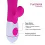 SBYDEH Electric Mini Personal 30 Patterns Handheld Massager Vibrating Silicone Powerful Massage Waterproof G Spotter Sex Toys Dildo for Back Neck Shoulder Silent