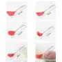 Xiaoais shop Stainless Steel Silicone kitchenware, Non-Stick Pot high Temperature Spatula Spoon, Cooking Spoon Shovel Set