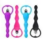 UUZK Tshirt Butt Sex Plug Long Anal Beads Vibrator Anal Plug Prostate Massage Butt Plug Silicone Sex-Toys for Women Men Masturbation Sex Products,Purple,Bootie Plug Butt Sex Metal