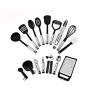 Silicone Kitchenware Set Cooking Spoon Shovel Kitchen Tools Kitchen Accessories Silver 1030cm