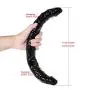 Soft Comfortable Stimulator 16.5 Inch Double Sided Toy Real Feel Soft Flexible Silicone Wand Double Head -D?ld`? Massager for Women