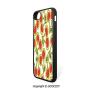 SCOCICI Non-Slip Drop Protection Smart Cell Phone Case Sweet Yummy Ornate Cherry and Leaves Pattern Fresh Food Fun Art Picture Compatible with iPhone 7
