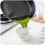 Kitchen Supplies Kitchenware Silicone Anti Spill Liquid Funnel Pots and Pans Round Mouth Edge Diverter Tool Accessories