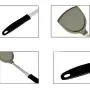 SJXmeet Wok Spatula Silicone Shovel Non-Stick Pan for Special Shovel Household Cooking Pot Shovel Kitchenware