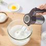 BINZHI Egg Beater Electric Household Mini Cream Machine Baking Mixer Eggbeater Handheld -10 Speed Adjustable Kitchen gadget