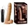 Soft Realistic Massager with 6 Speeds Waterproof, 100% Medical Grade Silicon Suction Cup Toy Vibrating Modes Personal Toy