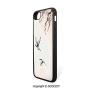 SCOCICI Non-Slip Drop Protection Smart Cell Phone Case Branches of Japanese Cherry Tree with Flying Swallows in The Air Spring Colors Compatible with iPhone 7