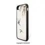SCOCICI Non-Slip Drop Protection Smart Cell Phone Case Branches of Japanese Cherry Tree with Flying Swallows in The Air Spring Colors Compatible with iPhone 7