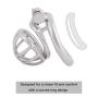 TERNENCE Ergonomic Design Chastity Device Male Virginity Lock Chastity Belt Adult Game Sex Toy (1.77 inch / 45mm)