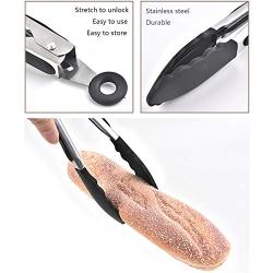 Silicone Kitchenware Set of 10 Kitchen Eco-Friendly Cooking Tools Non-Stick Heat-Resistant Barbecue, Cooking, Salad, Frying