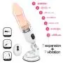 Hands-Free Heating Vibratoir Remote Control Medical Grade Silicone Massage Toys with 7 Powerful Vibration Modes Personal Massager Waterproof Rechargeable Play Love Real Touch Feeling
