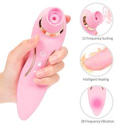 Pussey Licker Toy for Women Six Toy with Tongue and Suction Oral Licking Toy Hands Free Silicone Pleasure Toy Couple Waterproof Vibràntor Bùllet for Women Couple with Remote Stimulàtor,Self Pleasure