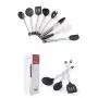 Silicone Kitchenware Stainless Steel Pipe Handle High Temperature Silicone Kitchenware Kitchen Tool 8 Piece Egg Beater Key Spoon Spoon Shovel