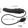 Silicone a?us Plúg Inflatable Dillido But.t Pùgs Stretcher Pump Massager Sxx Toy for Women Men