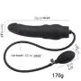 Silicone a?us Plúg Inflatable Dillido But.t Pùgs Stretcher Pump Massager Sxx Toy for Women Men