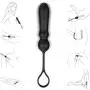 Vibrating Anal-Dildo-Vibrator-Butt-Plug with Penis Ring, 9 Speeds Silicone Rechargeable Waterproof Prostate Massager Bullet Sex Toy for Men, Women and Couples