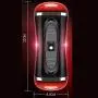 OHHMSG USB Charging 7 Frequency Orál Cup Sùcking Vibrǎting Sports Toy Silicóne Vaginà for Men to Relax Mind