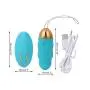 DDapen Powerful 12 Frequency Waterproof Silicone Love Egg for Women New