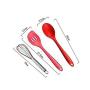 Color Silicone Kitchen Utensils Set of 10 Non-Stick Kitchen Utensils Set, Cooking Tool Set Heat-Resistant Silicone Kitchenware, Color, 10 piece set