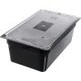 Carlisle 10203B03 StorPlus Full Size Polycarbonate Food Pan, 8" Deep, Black
