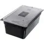 Carlisle 10203B03 StorPlus Full Size Polycarbonate Food Pan, 8" Deep, Black