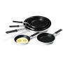 Carlisle 60910XRS Scratch-Resistant Aluminum Non-Stick Fry Pan With Removable Silicone Sleeve, 10"
