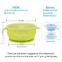 2 Pack Baby Bowls, Best Suction Bowls with Lid for Baby Toddler Self-Feeding, 100% Safe Leak-Proof Silicone Bowl, Dishwasher & Microwave Safe