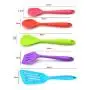 Silicone Kitchenware Set Of 6, High Temperature Non-Stick Cooking Baking Tools Cookware Small Tool Shovel Spoon Silicone Fish Shovel Kitchen Tools