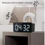 ModernHomeMaker Wireless Charging Radio Alarm Clock Wireless Speakers