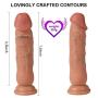 7 Inch Lifelike Silicone D?ld? Bendable Flexible Wand Body Relax Massager Waterproof Massage Toys for Women Beginners