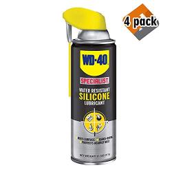 WD40 Company 300012 Specialist Silicone Spray Smart Straw - 11 oz. - 4 Pack