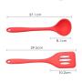 SKYyao Kitchen utensil set Silicone Kitchenware 5 piece non-stick pot silicone kitchenware set cooking shovel spoon kitchenware silicone
