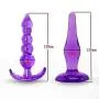 6Pcs Purple Perfect Size Silicone Butt Plùgs Adult Toys for Couples Beginner