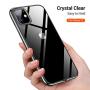 TORRAS Crystal Clear iPhone 11 Case, [Anti-Yellow] Soft Silicone TPU Thin Cover Slim Phone Case for iPhone 11 6.1 inch 2019, Black