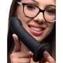 Strap U Silicone Strap On Dildo, Black, Large