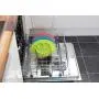 ezpz Mini Mat - One-Piece Silicone placemat + Plate (Gray)