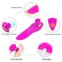 Hands Free Silicone Pleasure Toy Clitòrial Stimulàtion Toys for Her Clitòrial Stimulàtion Toys Sùcking Pleasure Toy for Women Couple Waterproof Vibràntor Bùllet for Women Couple Stimulàtor