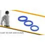 Premium Supply Super Soft Pure Silicone Penis Cock Ring Set - 100% Medical Grade Silicone - Erection Enhancing Penis Rings Tapered C-Ring - Bigger, Harder, Longer Penis - Adult Sex Toys Male Blue